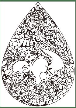 Premier 2 Drops of Beauty coloring pages for kindergarten and preschool kids activity free