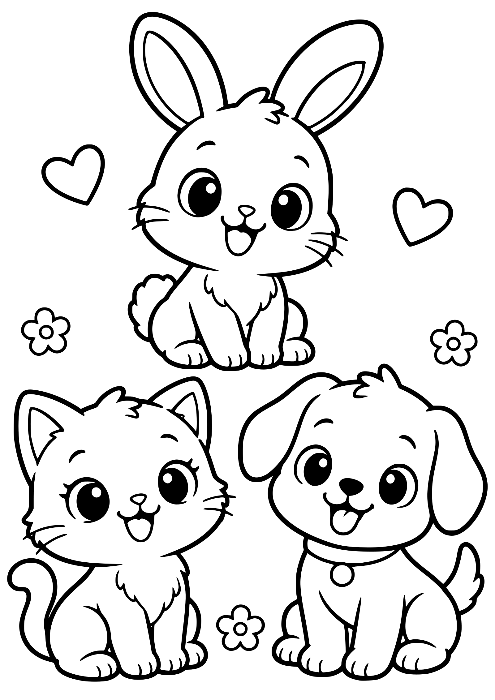 動物２４の塗り絵です