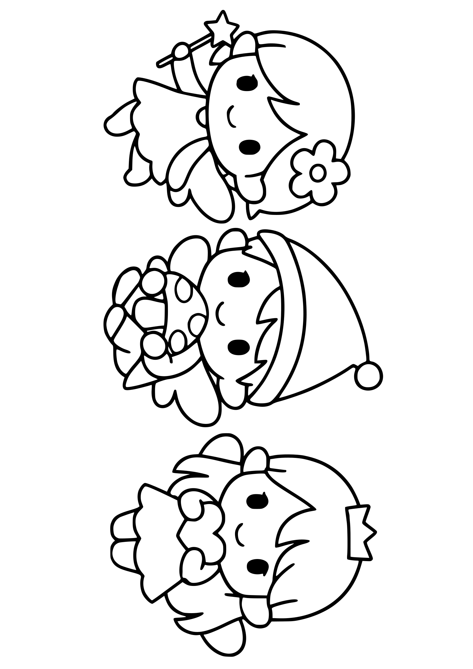Fairy 21 free coloring pages for kids