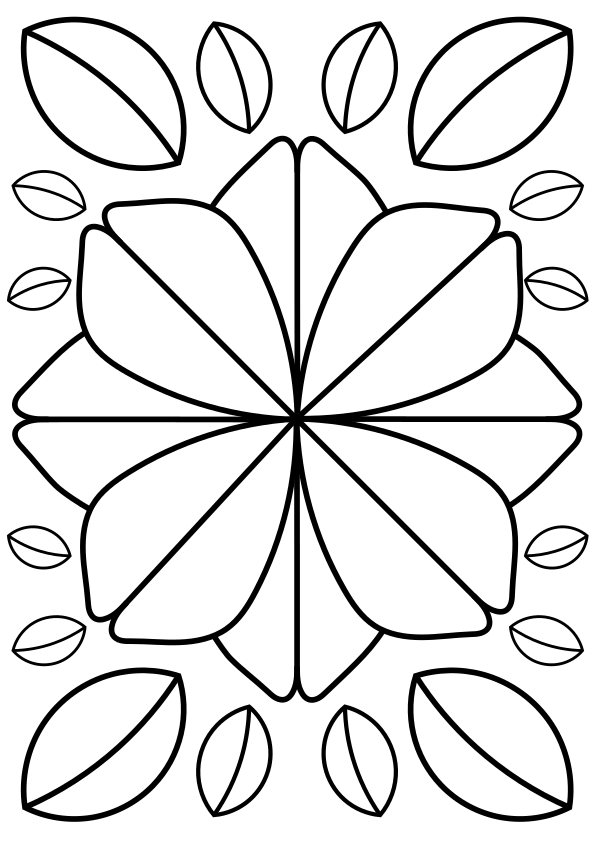 flower47 free coloring pages for kids