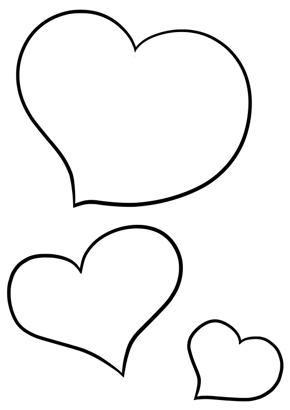 Heart12 free coloring pages for kids