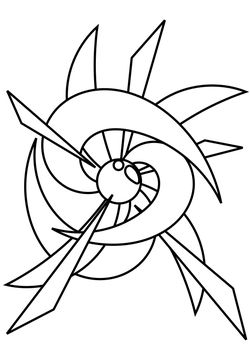 Hikaru ball free coloring pages for kids