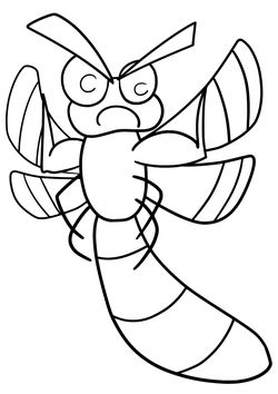 Dragonfly2 free coloring pages for kids