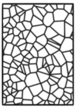 voronoi shadow free coloring pages for kids