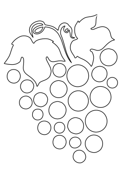 Grape3 free coloring pages for kids