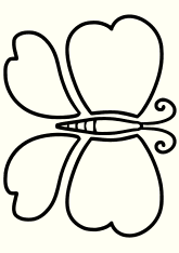 Buttlerfly8 free coloring pages for kids