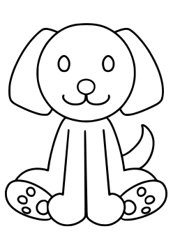 Dog11 free coloring pages for kids