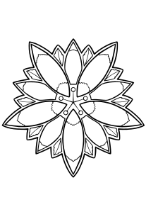 Flower 35 free coloring pages for kids