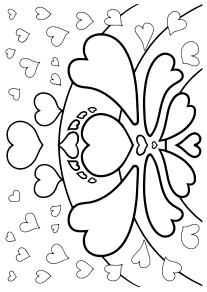 Heart19 free coloring pages for kids