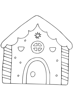 House free coloring pages for kids