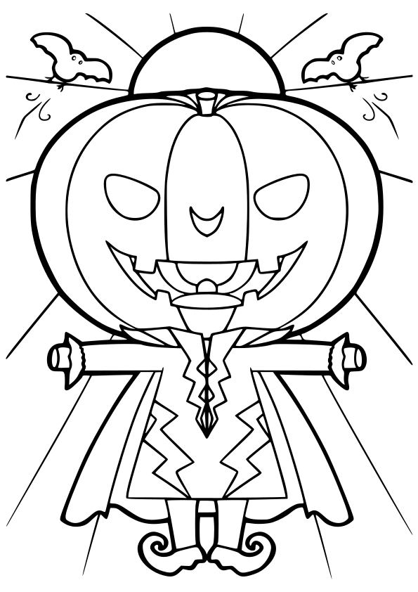 jackolantern3 free coloring pages for kids