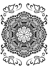 Mandala37 free coloring pages for kids