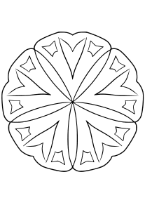 Mandala42 free coloring pages for kids