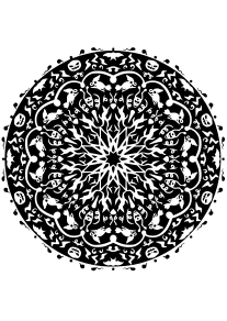 Mandala53 free coloring pages for kids