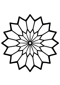 Mandala57 coloring pages for kindergarten and preschool kids activity free