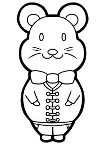 Rat4 free coloring pages for kids