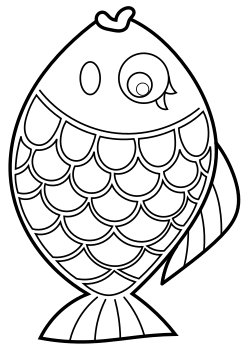 Fish6 free coloring pages for kids