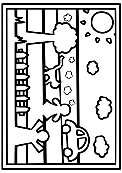 Sunnyday free coloring pages for kids