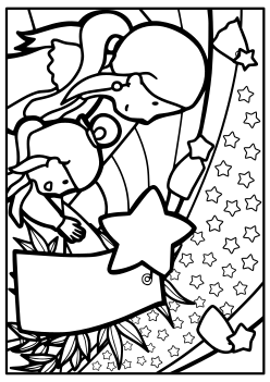Tanabata5 free coloring pages for kids