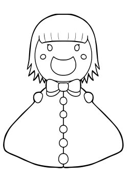 teruterubouzu free coloring pages for kids