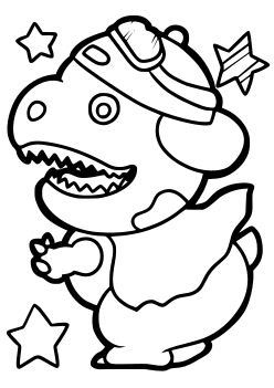 Tyrex5 free coloring pages for kids