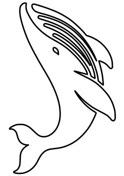 Whale 3 free coloring pages for kids
