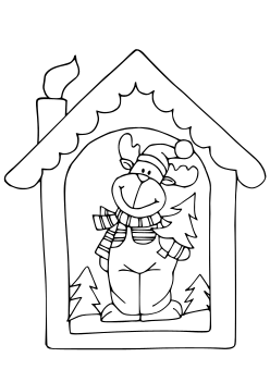 Winterhouse free coloring pages for kids