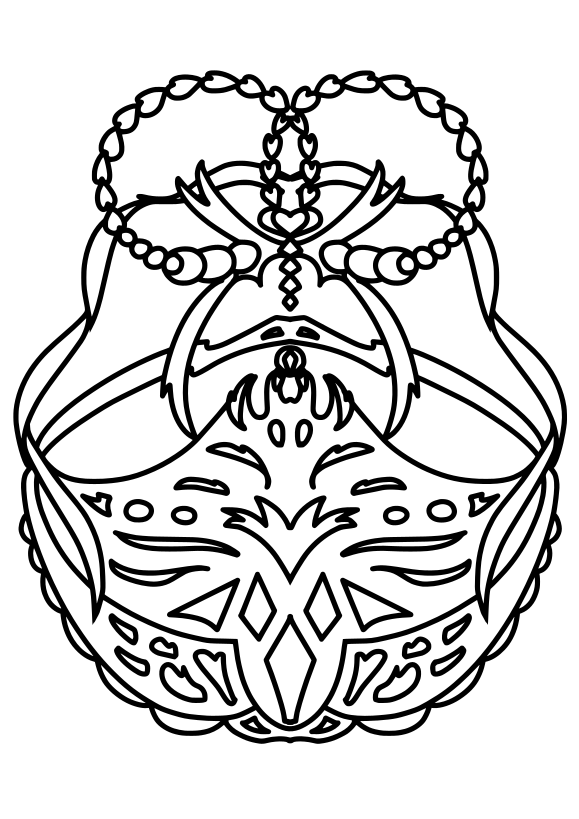 Tiara free coloring pages for kids