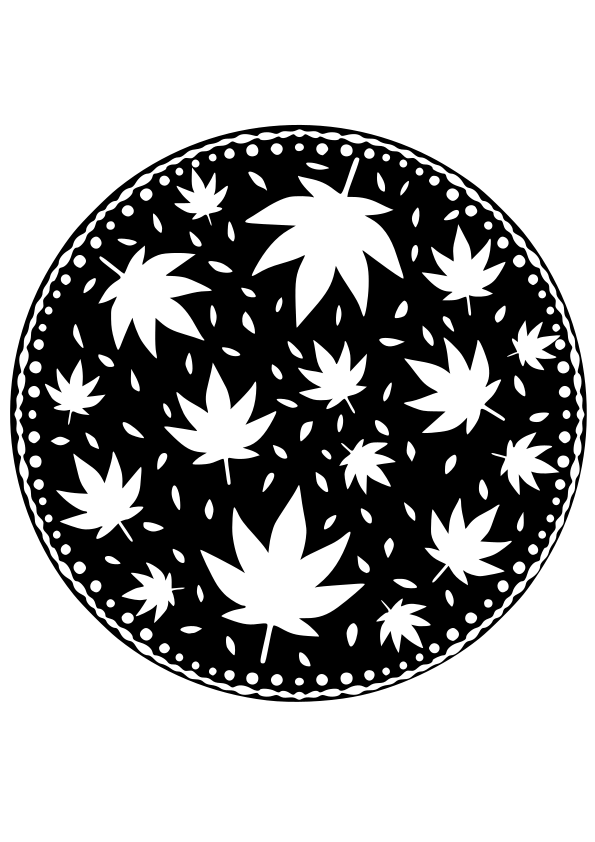 Mandala51Maple free coloring pages for kids