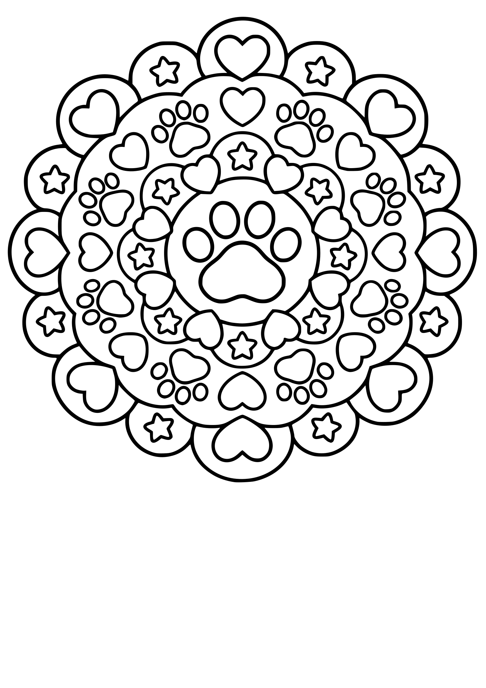 マンダラ８４の塗り絵です