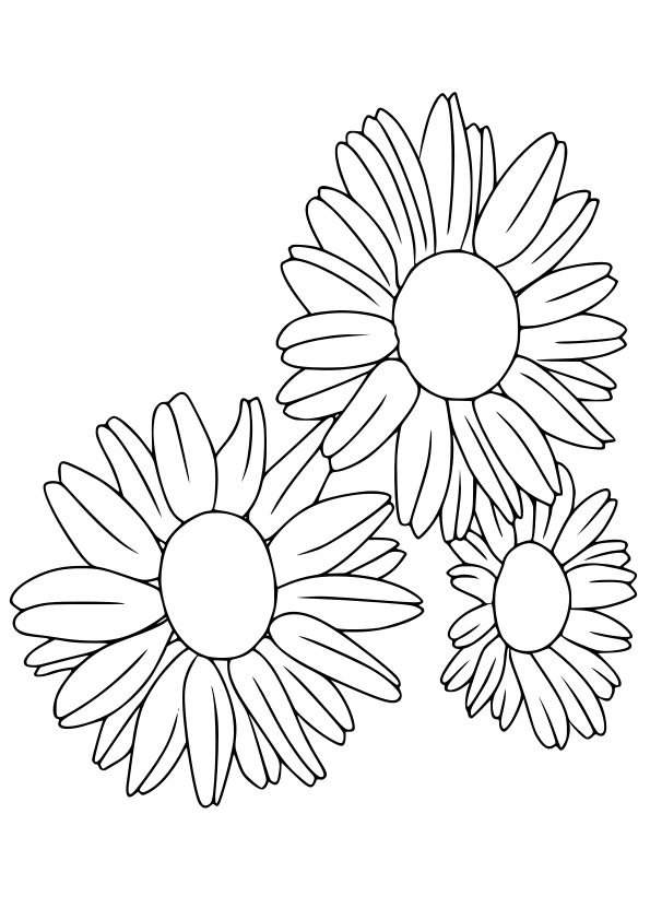 Margaret Flower free coloring pages for kids