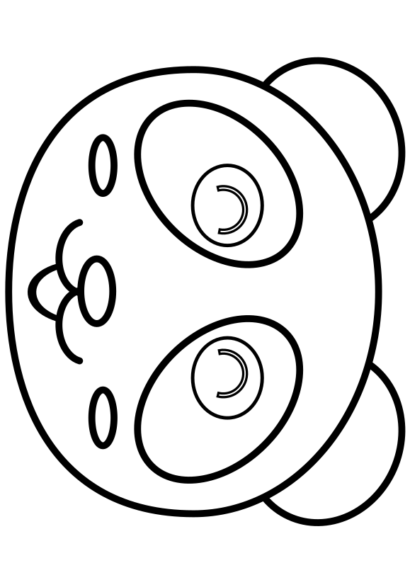 Panda3 free coloring pages for kids