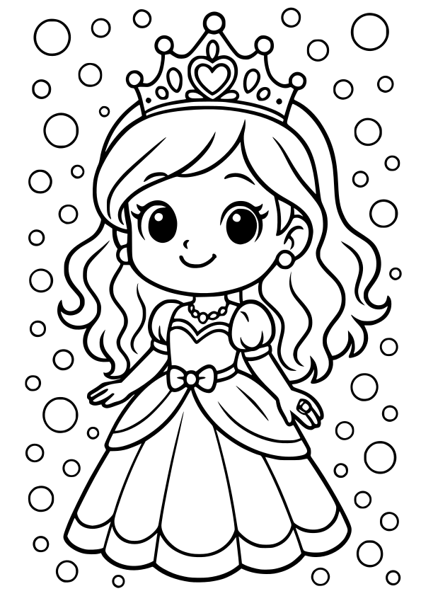 Princess24 free coloring pages for kids