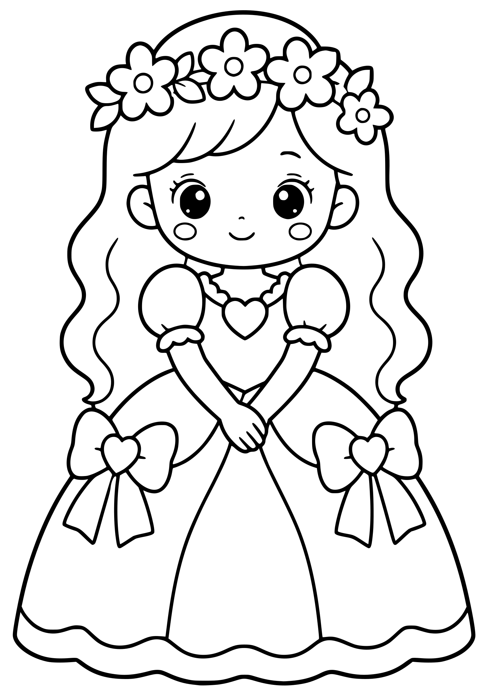 Princess25 free coloring pages for kids