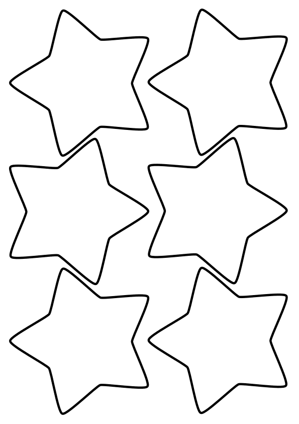 星１４の簡単な塗り絵です。 切り取ってブローチやワッペンなど作ったり、制作用や飾りつけ用に使ってみてくださいねー
