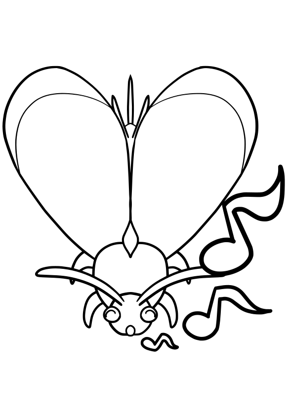 Cricket free coloring pages for kids