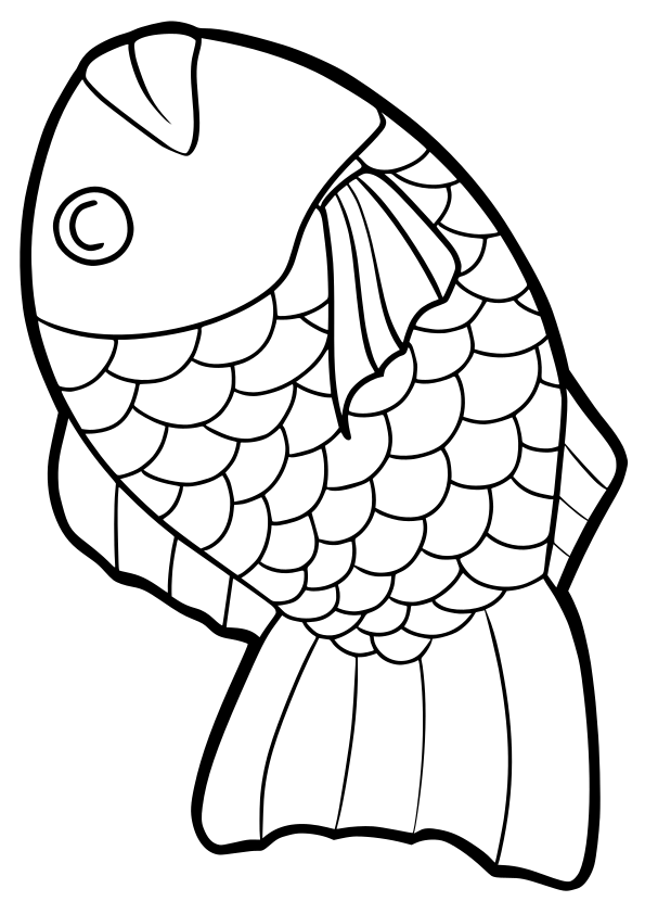 TaiyakiFish free coloring pages for kids