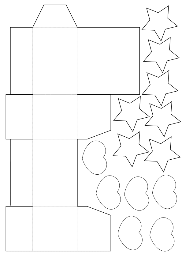 Chest box 3 free coloring pages for kids