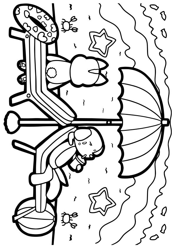 Sea5 free coloring pages for kids
