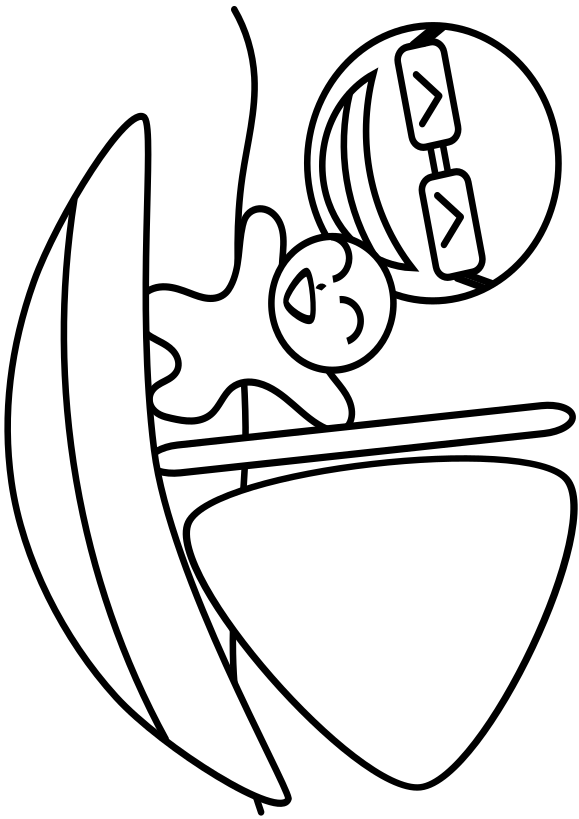 Yacht free coloring pages for kids